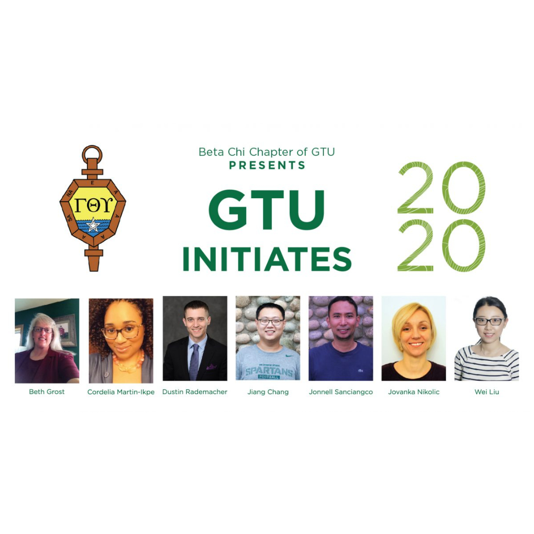 2020 Beta Chi Chapter of GTU Initiates
