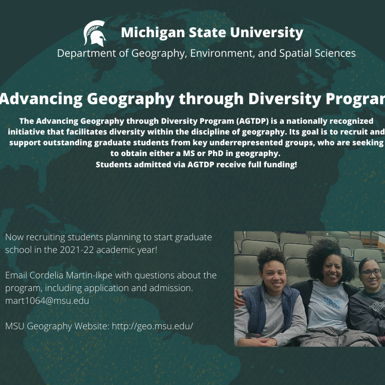 Advancing Geography Through Diversity Program
