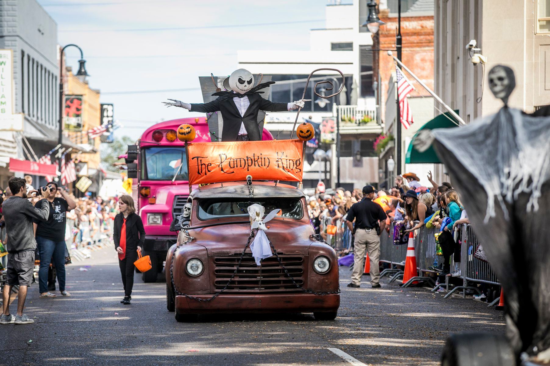 The award-winning annual Rougarou Fest features the Krewe Ga Rou parade. Photo credit: Misty Leigh McElroy