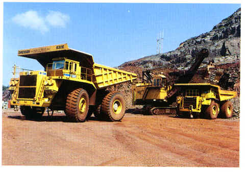 mining-eletric shovels loading material.JPEG (55305 bytes)