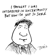 Uncertainty Cartoon