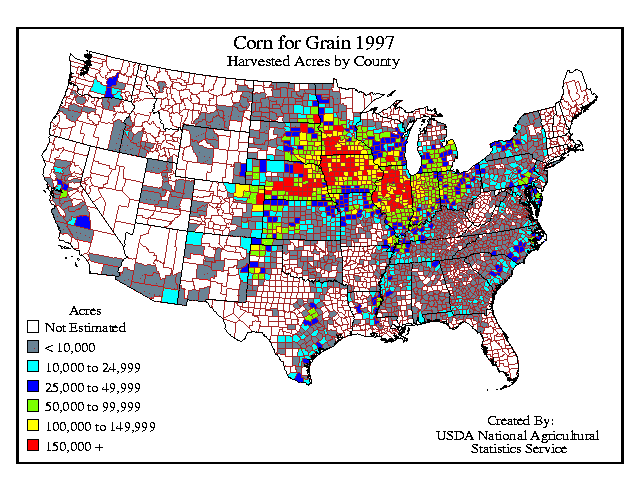 corn belt map