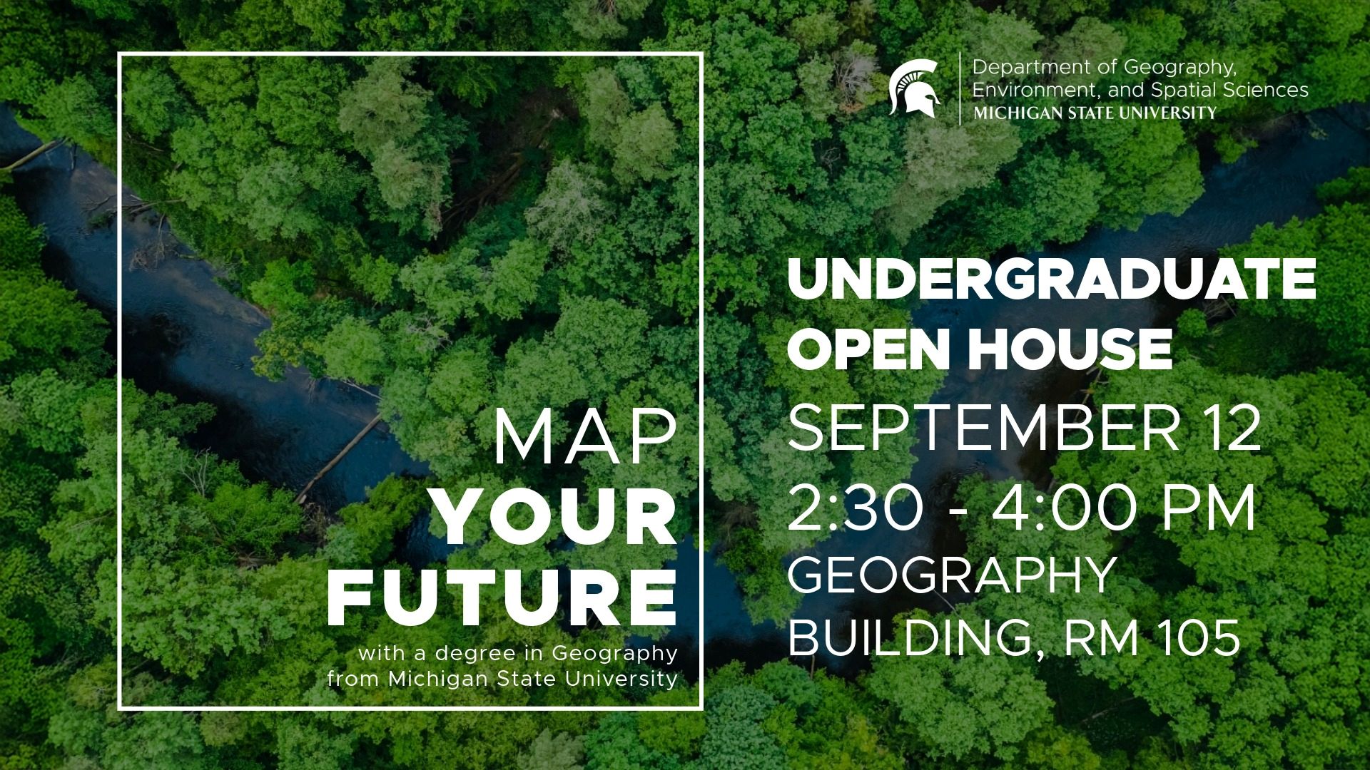 Join us for our undergraduate open house