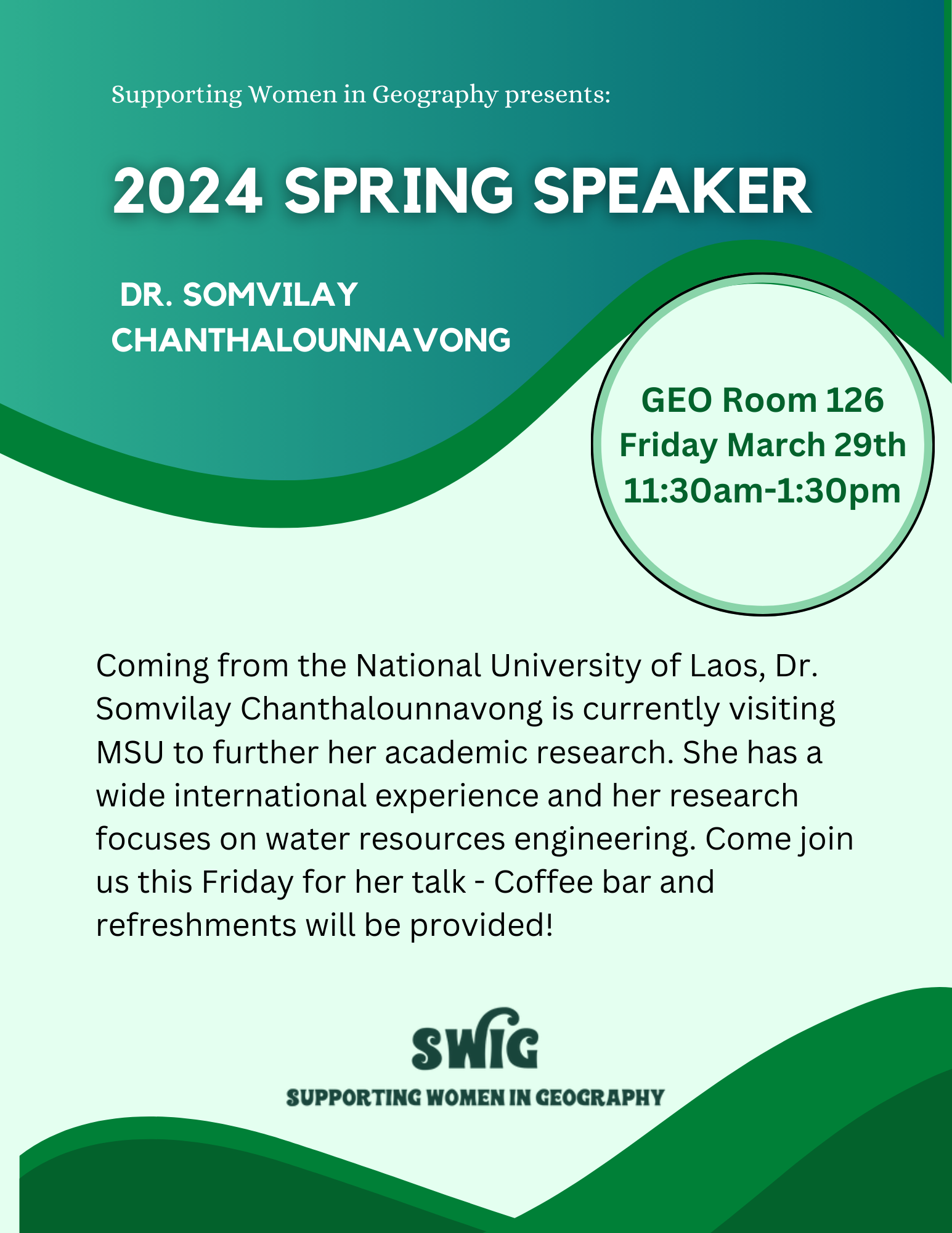 SWIG Dr. Chanthalounnavong event
