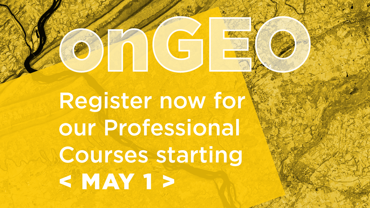 New MSU onGEO session starts May 1