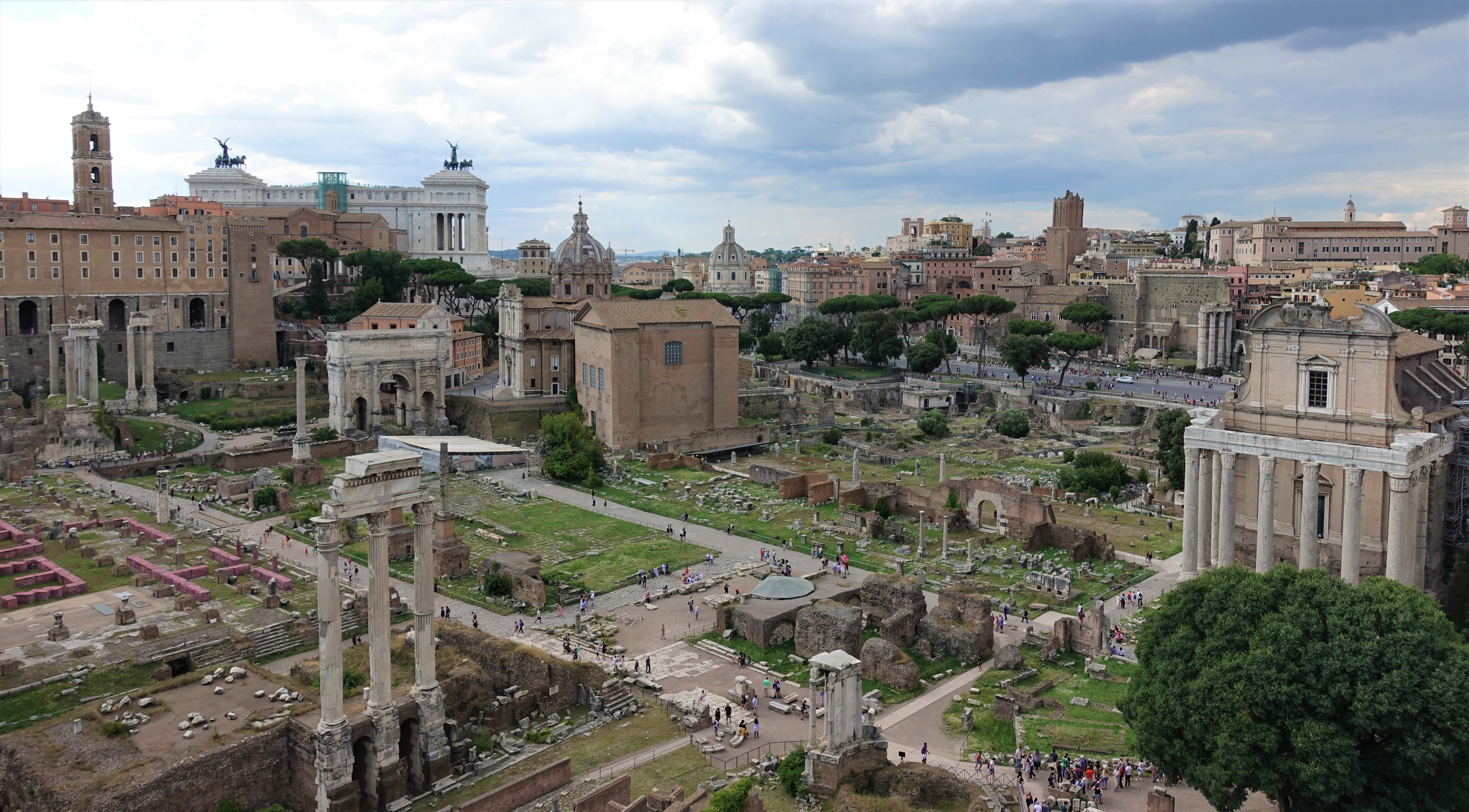 Views of Rome during MSU Education Abroad experience