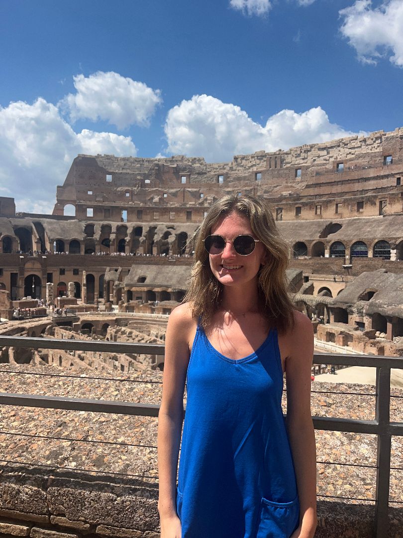 Study abroad participant in Rome