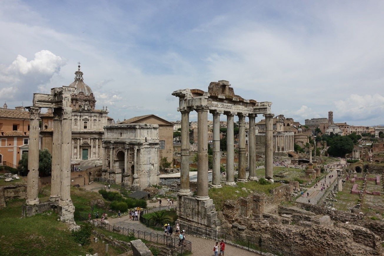 A visit to the Roman Forum.