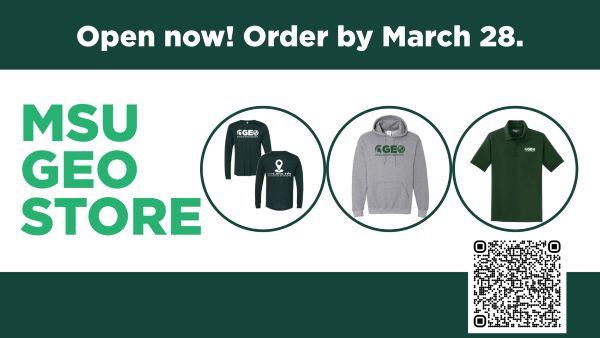 Get you MSU GEO gear today!